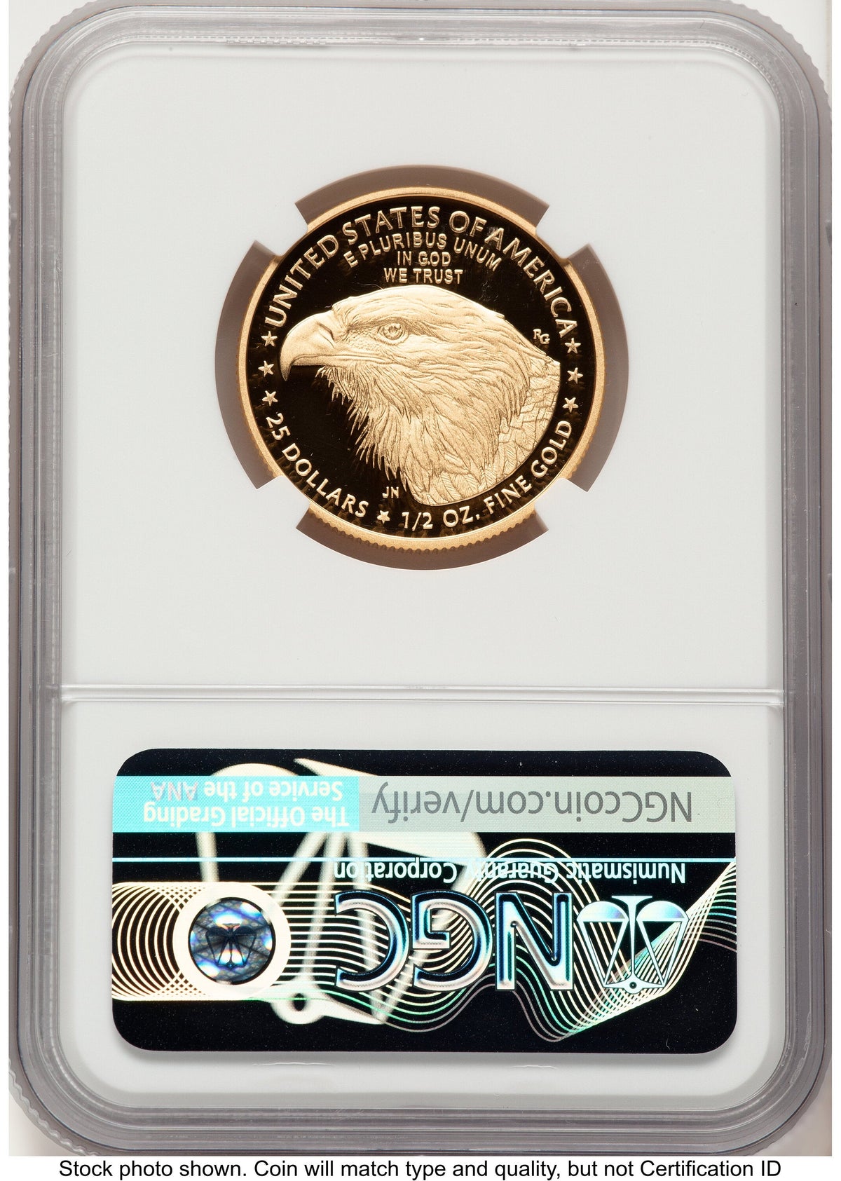 2021-W Type 2 Proof Gold Eagle 1/2 oz FDI Mike Castle NGC PF70