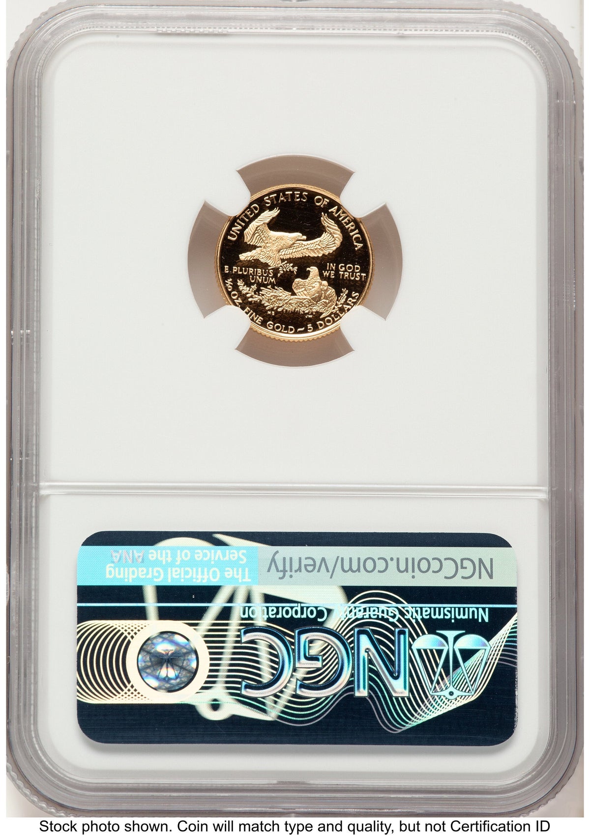1995-W Proof Gold Eagle 1/10 oz John NGC PF70 Mercanti