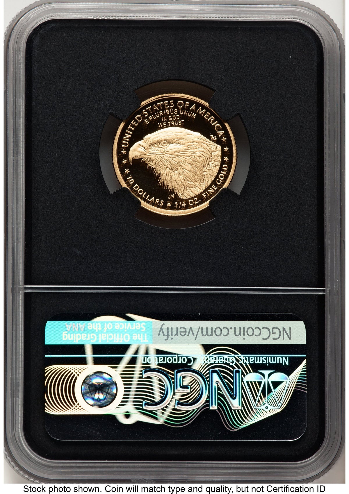 2021-W Type 2 Proof Gold Eagle 1/4 oz FDI John NGC PF70 Mercanti