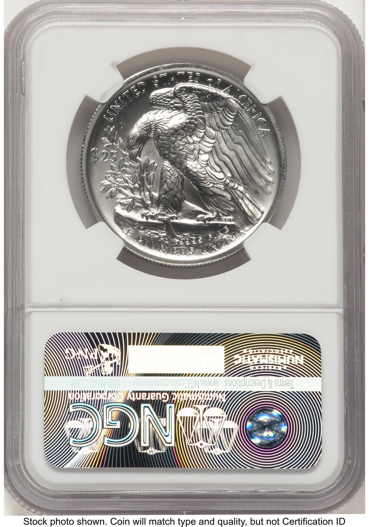 2017 Palladium Eagle 1 oz FDI NGC MS70 Ed Moy