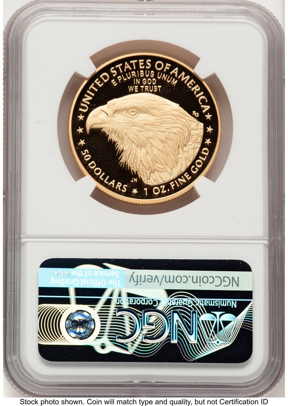 2023-W Proof Gold Eagle 1 oz FDI Mike Castle NGC PF70