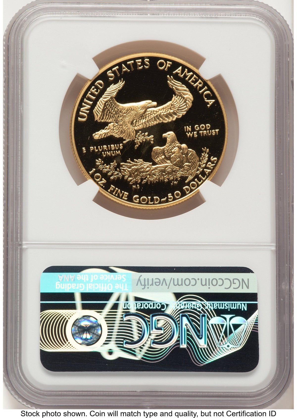 1993-W Proof Gold Eagle 1 oz John NGC PF70 Mercanti