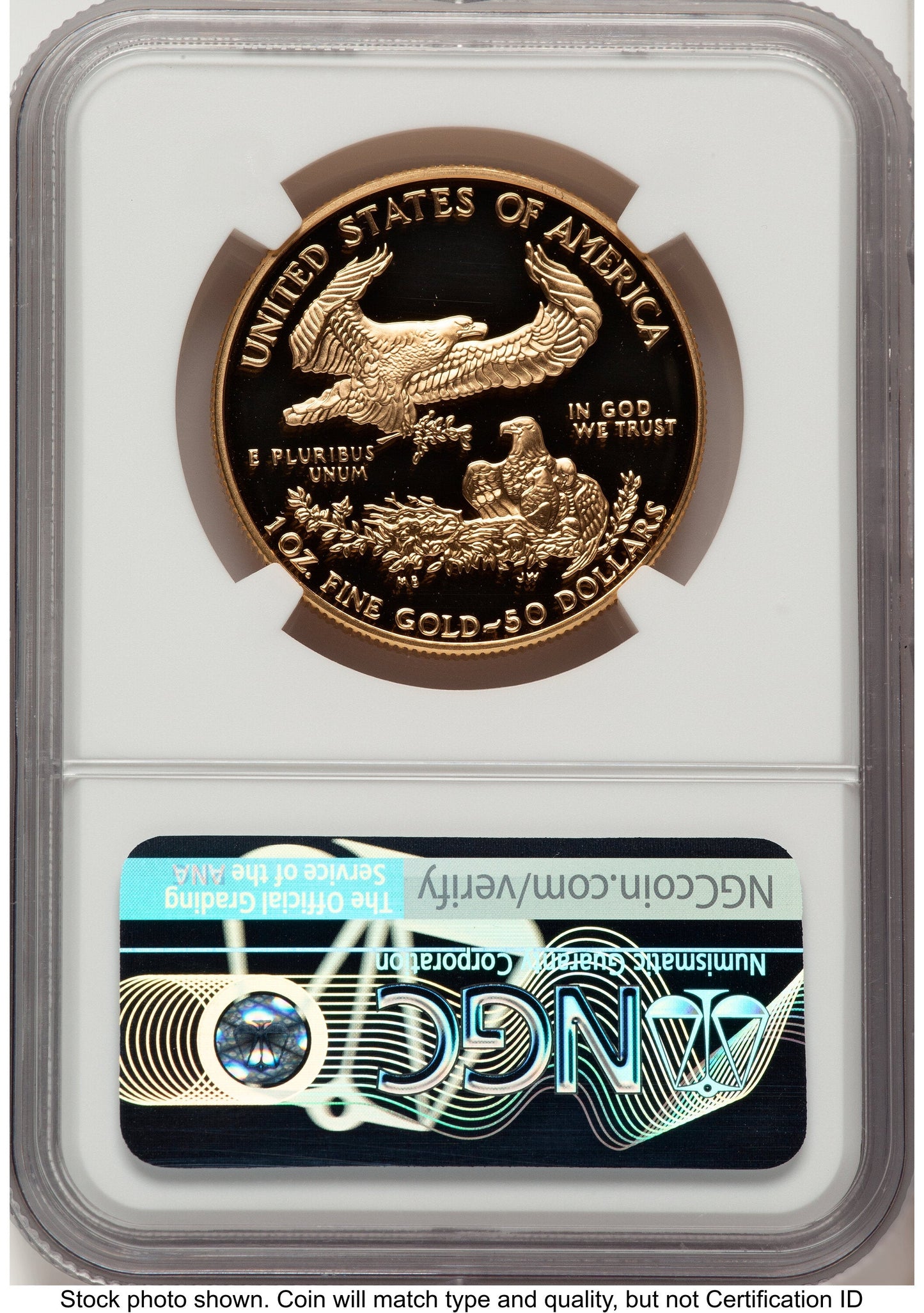 1997-W Proof Gold Eagle 1 oz John NGC PF70 Mercanti