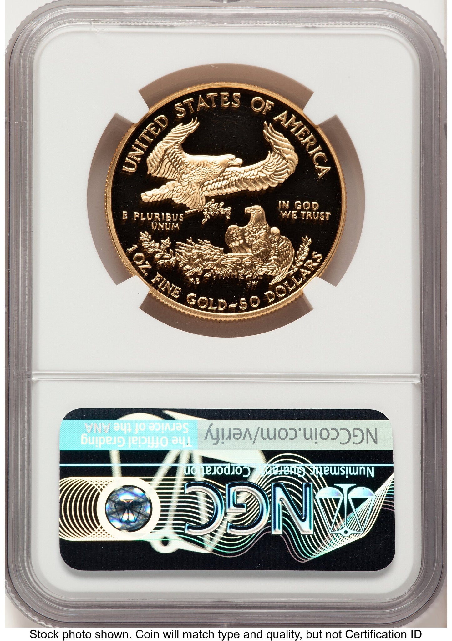 2004-W Proof Gold Eagle 1 oz John NGC PF70 Mercanti