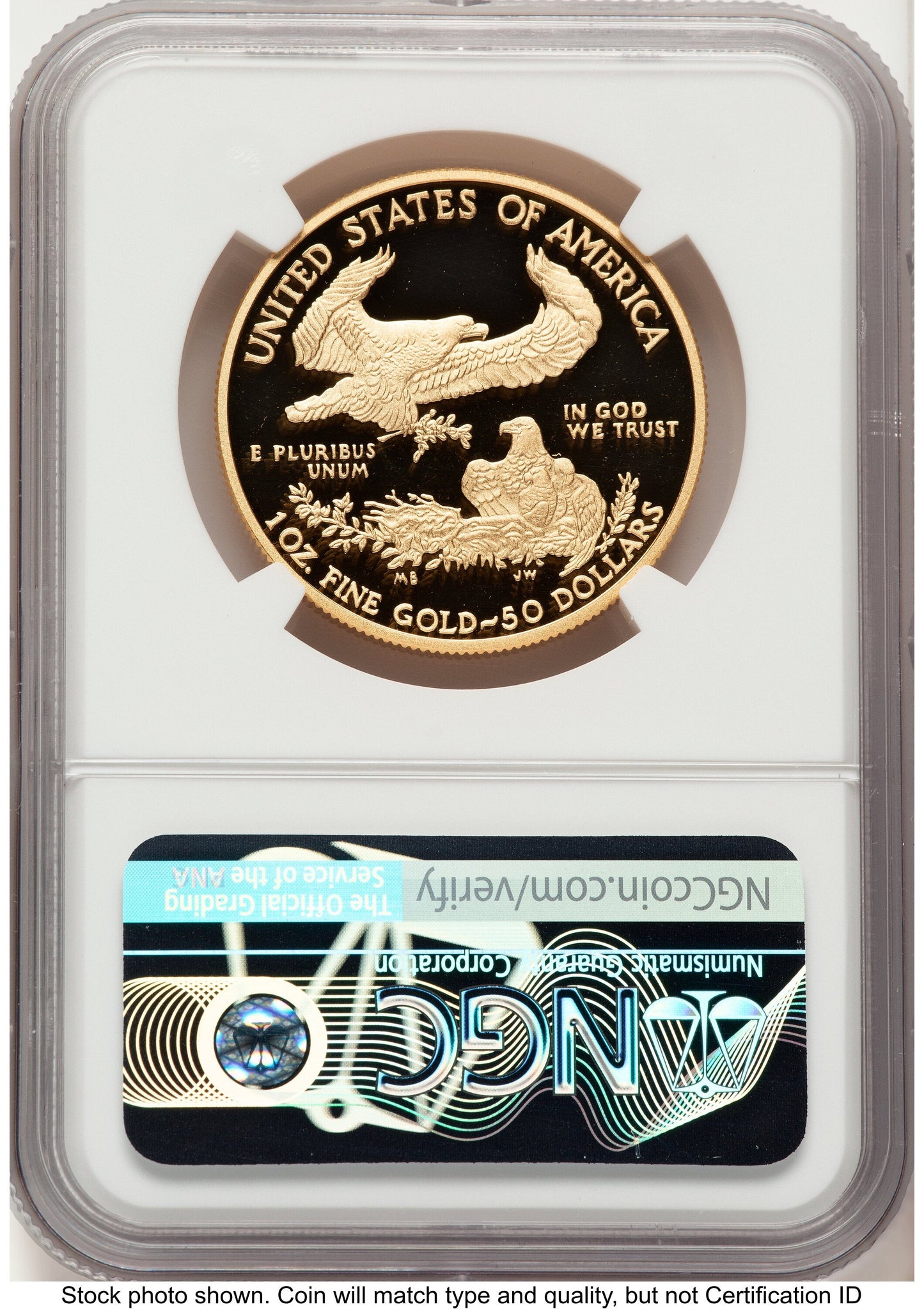 2010-W Proof Gold Eagle 1 oz John NGC PF70 Mercanti
