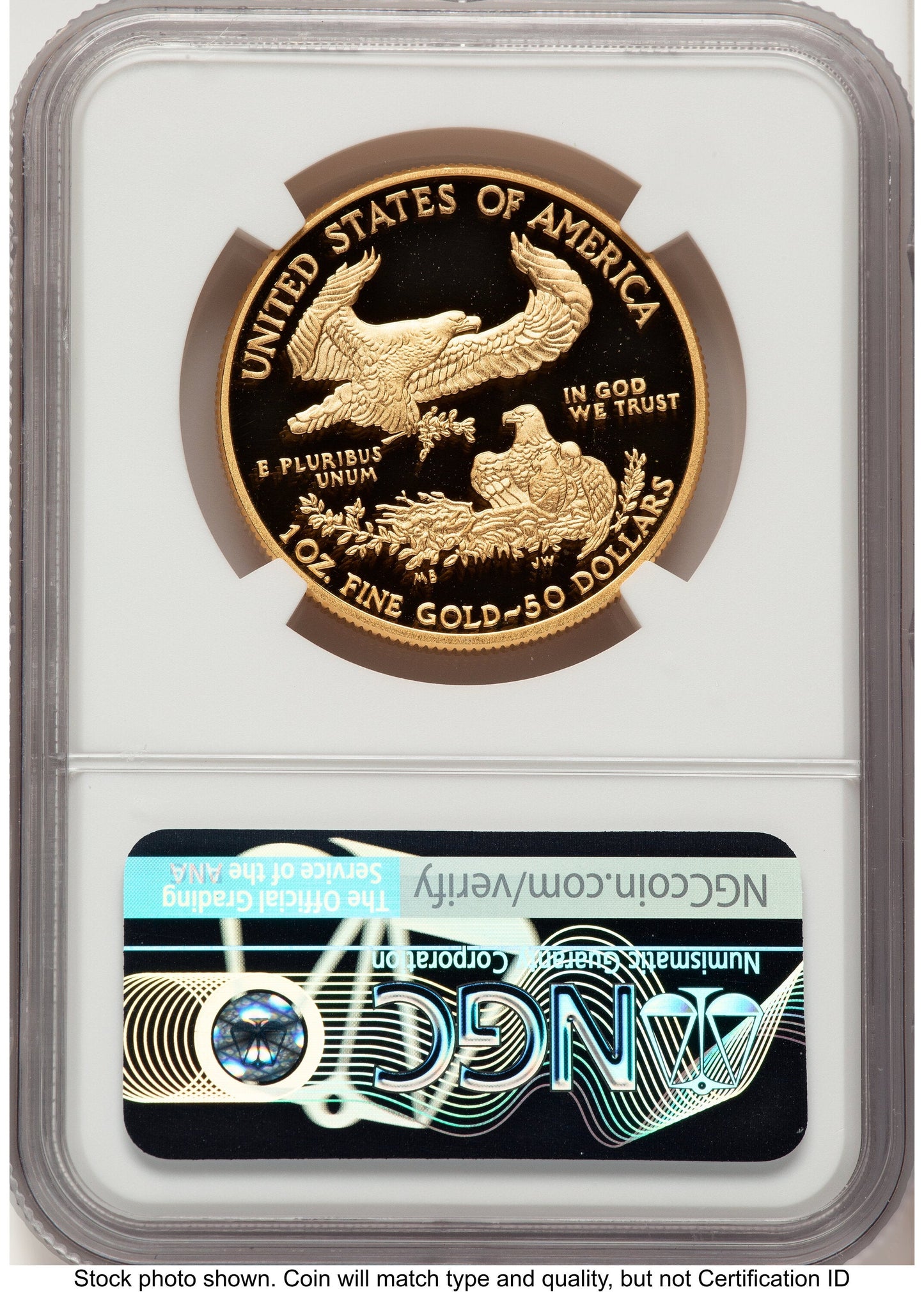 2011-W Proof Gold Eagle 1 oz John NGC PF70 Mercanti