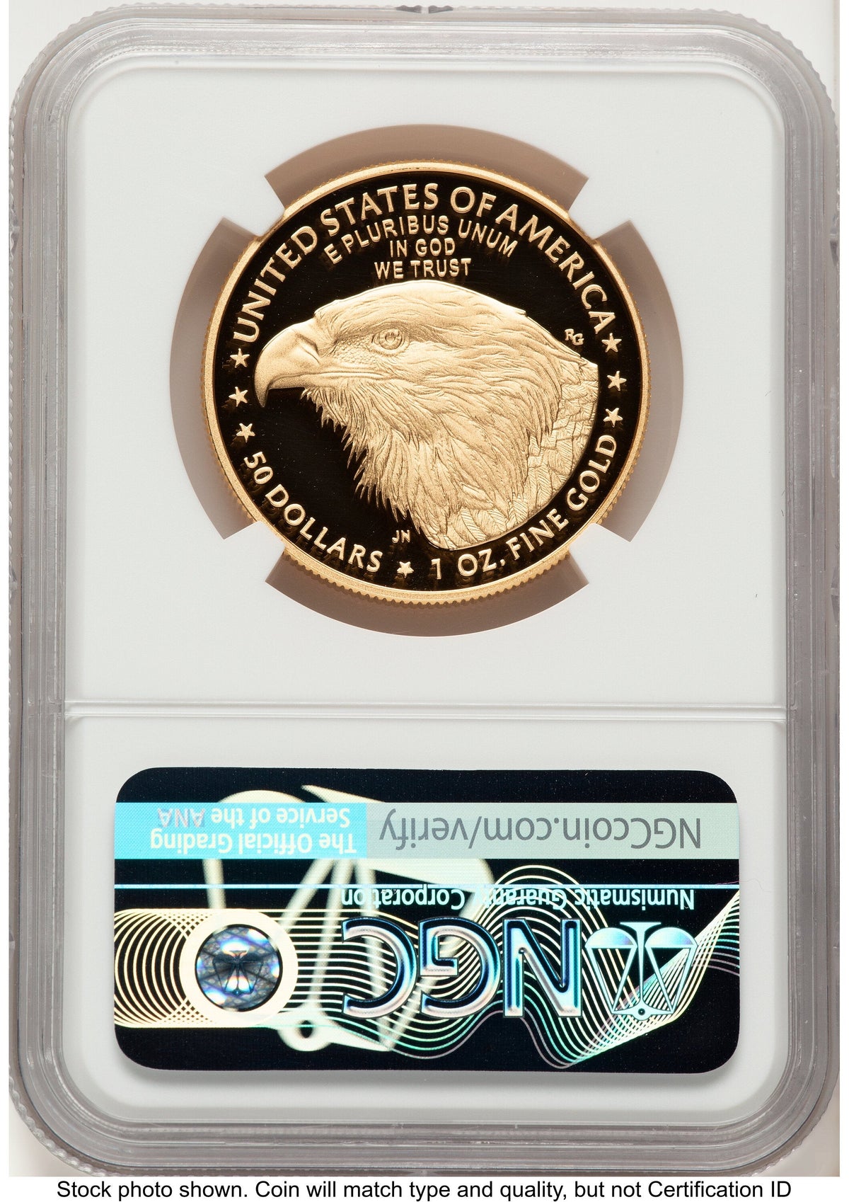 2022-W Proof Gold Eagle 1 oz ER Jennie NGC PF70 Norris