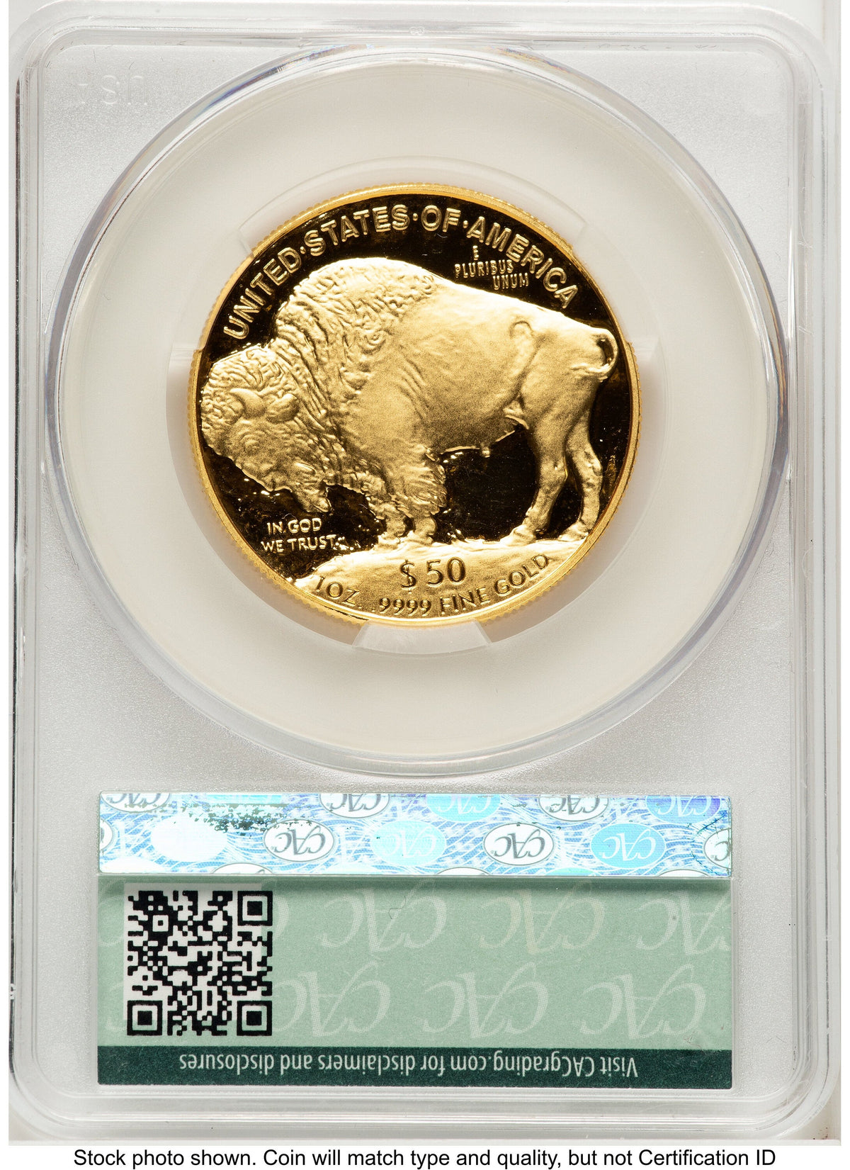2006-W Proof Gold Buffalo 1 oz Non Designation CACG PR70