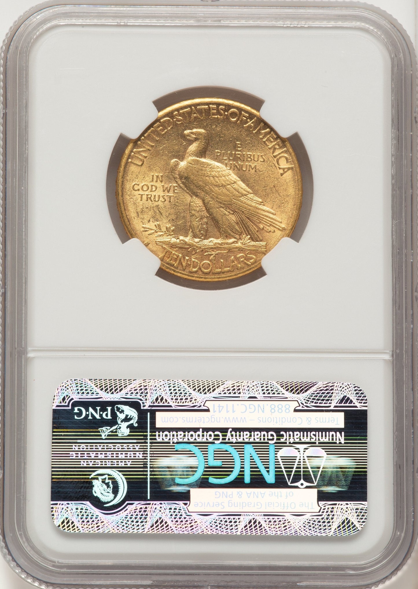1908-S $10 Indian Eagle NGC AU53
