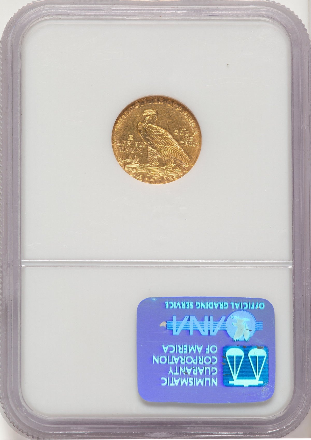 1911-D $2.50 Indian Quarter Eagle NGC MS61