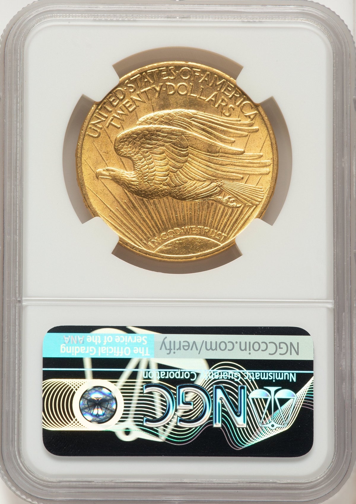 1920-S $20 Saint-Gaudens Double Eagle NGC MS62