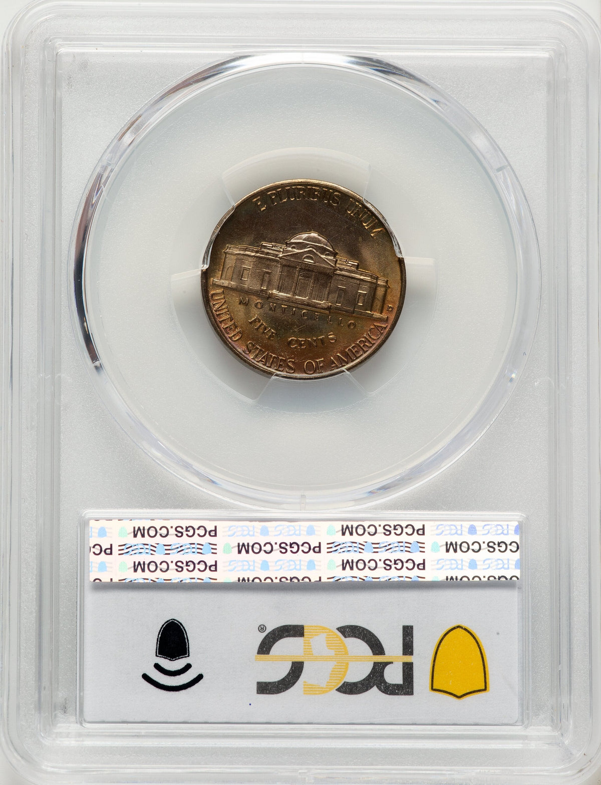 1939-D Reverse of 1938 5C FS Jefferson Nickel PCGS MS67