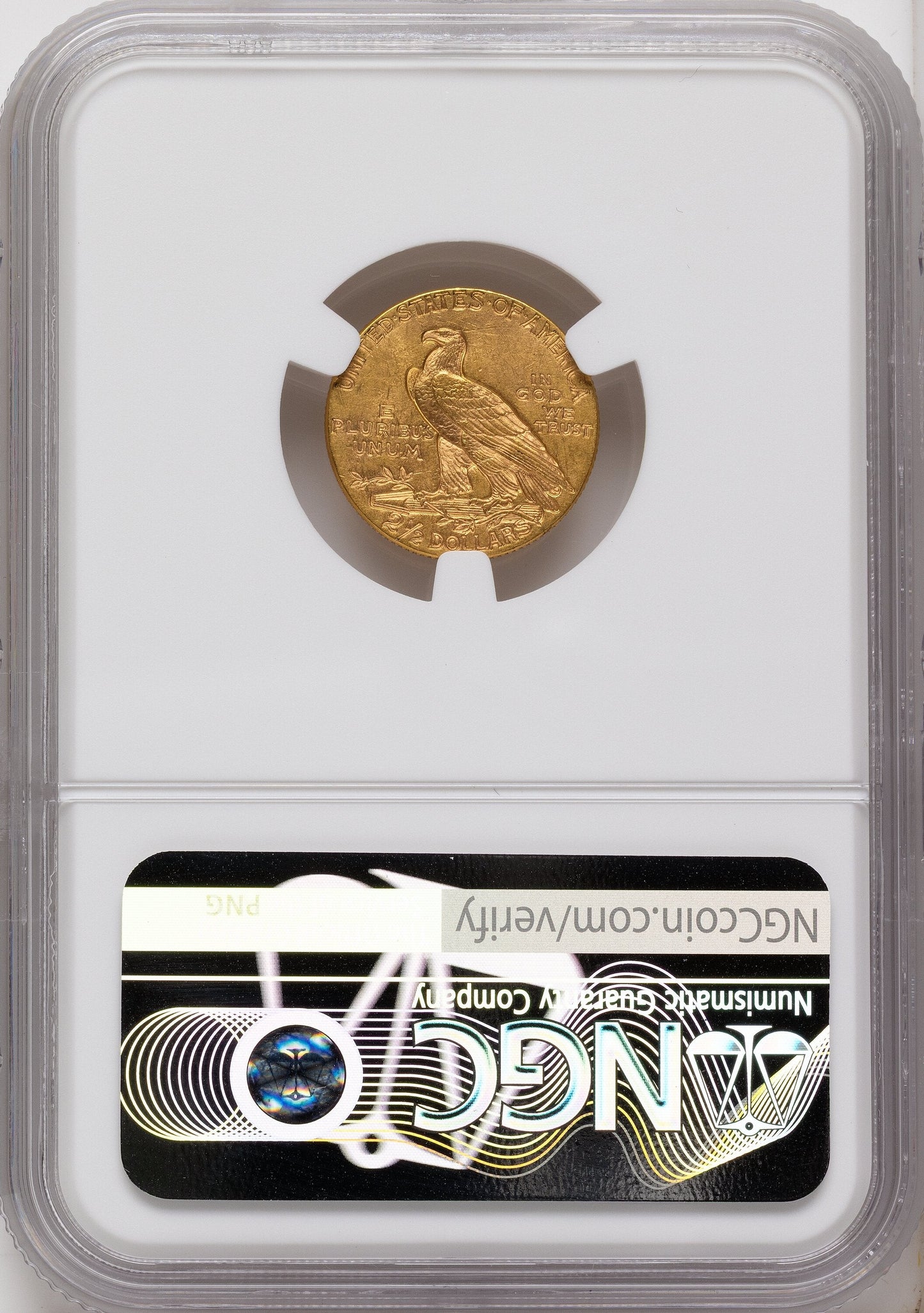 1913 $2.50 Indian Quarter Eagle NGC MS62