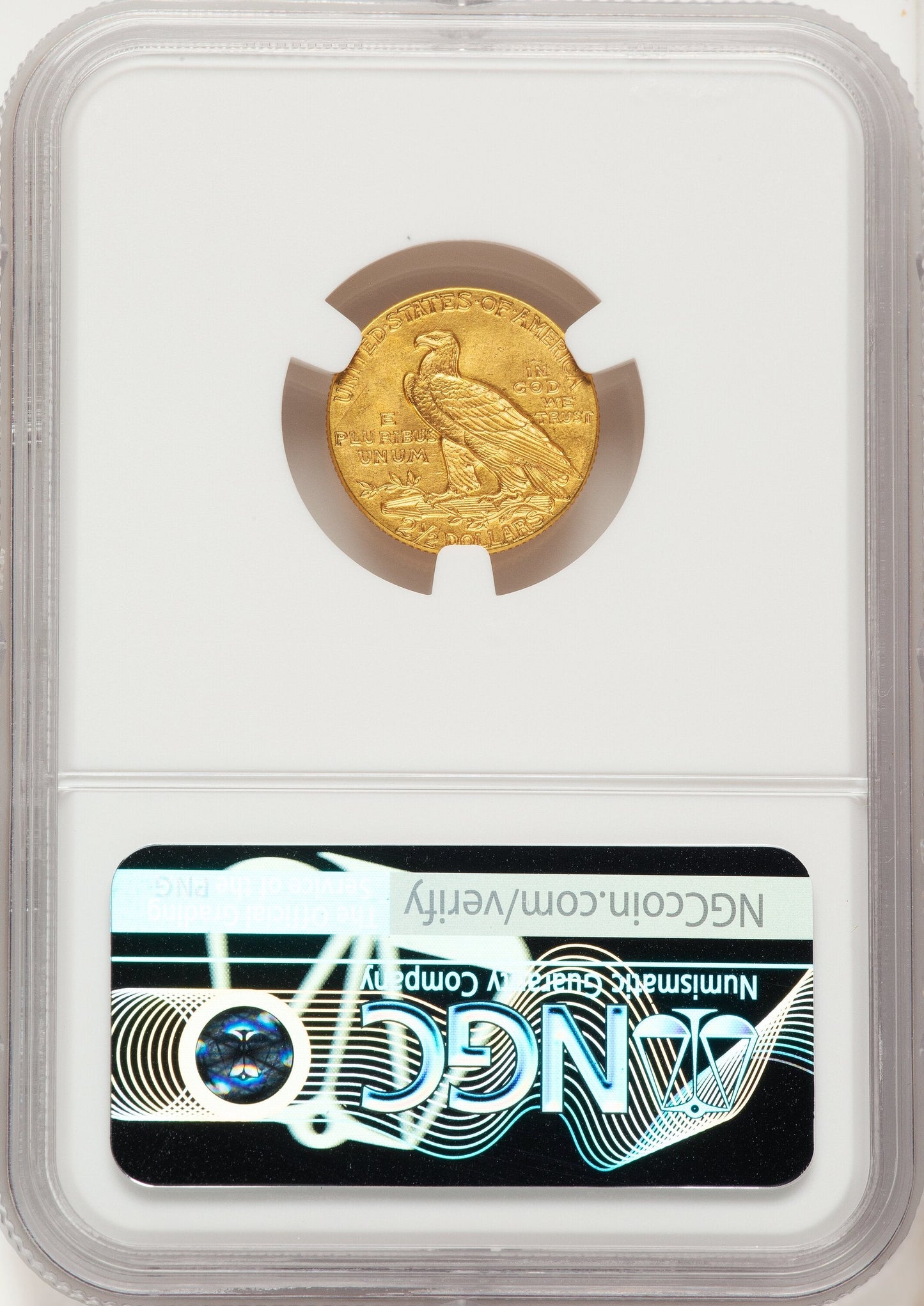 1913 $2.50 Indian Quarter Eagle NGC MS64