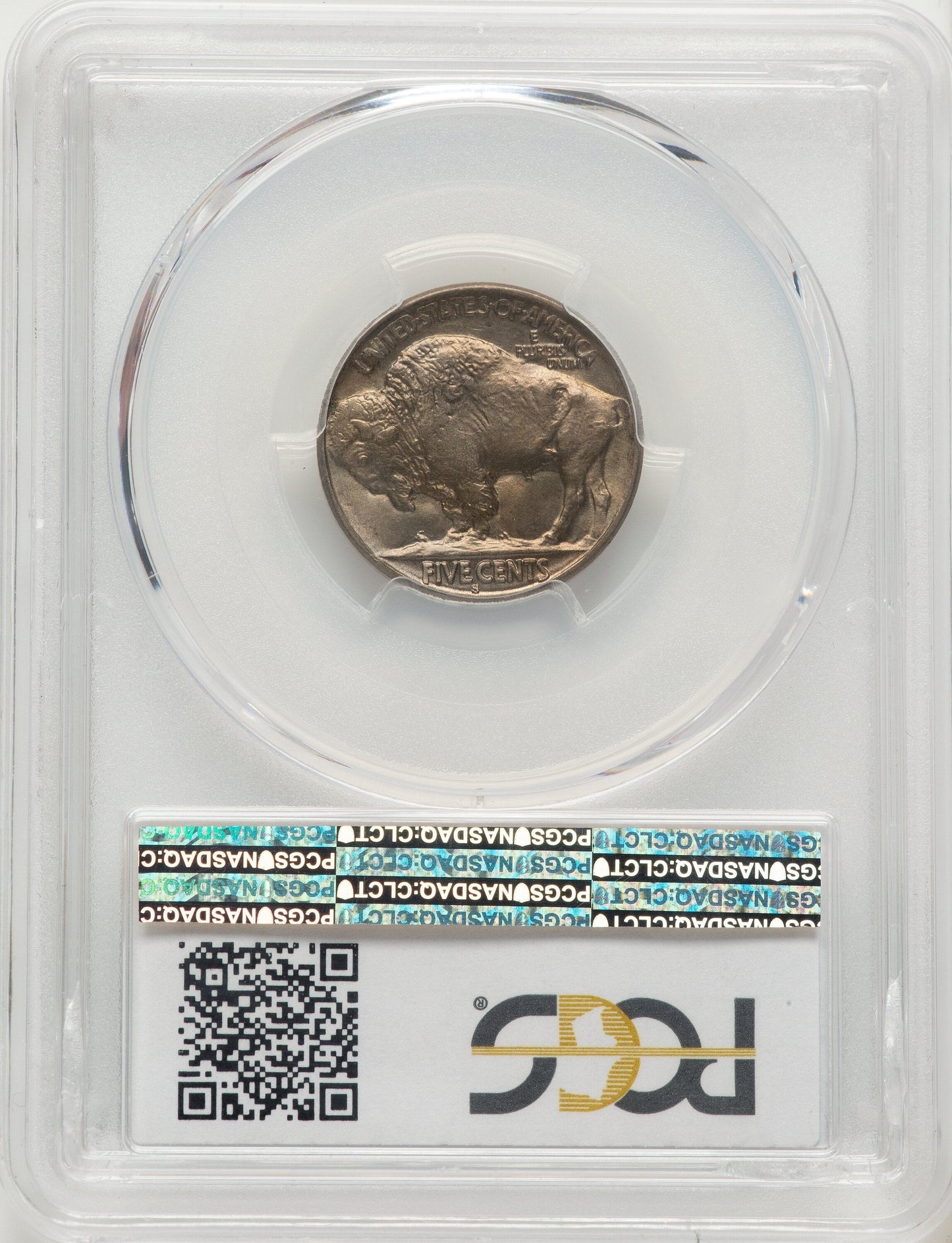 1913-S Type Two CAC Buffalo Nickel PCGS MS66