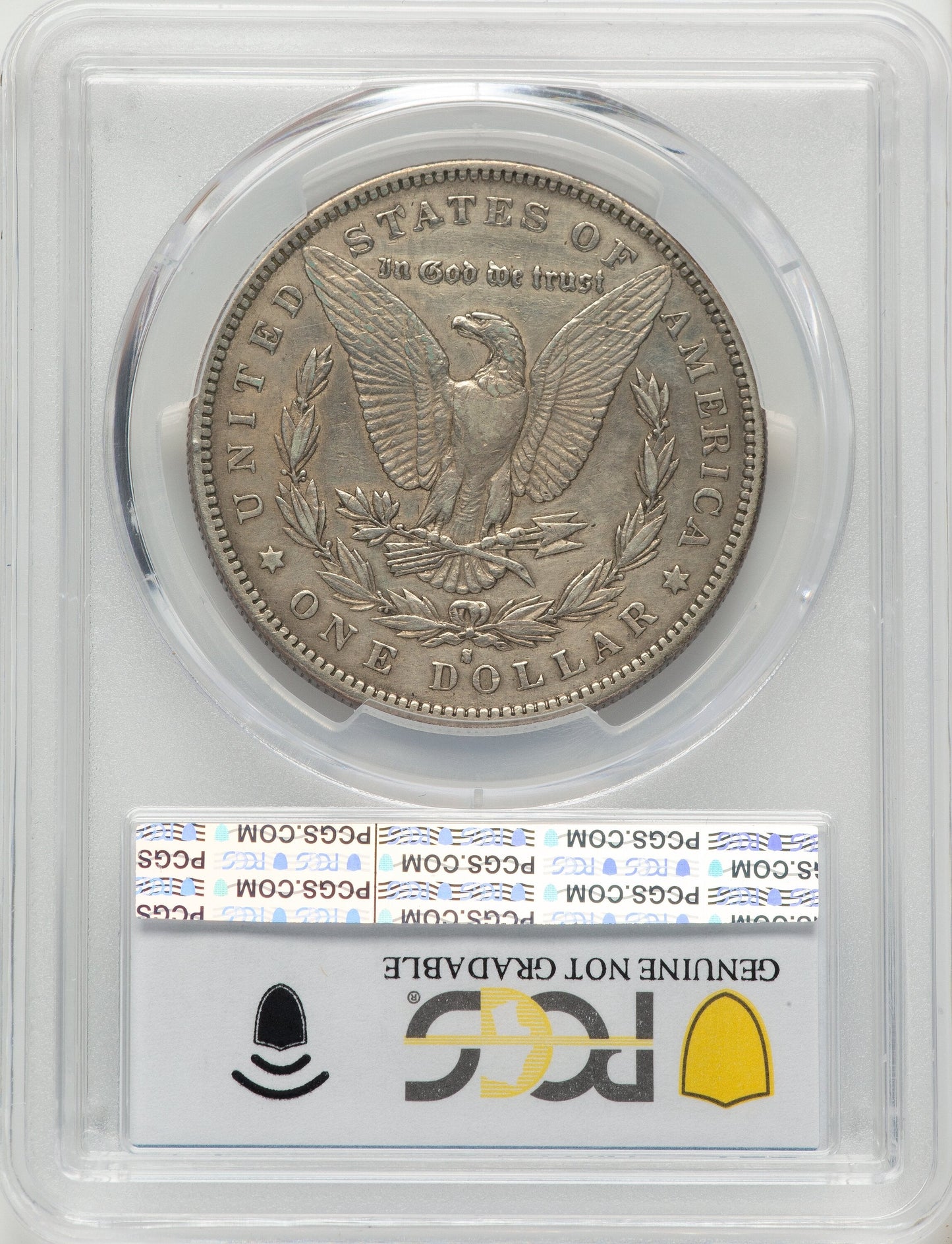 1893-S Genuine Morgan Dollar Genuine PCGS XF40