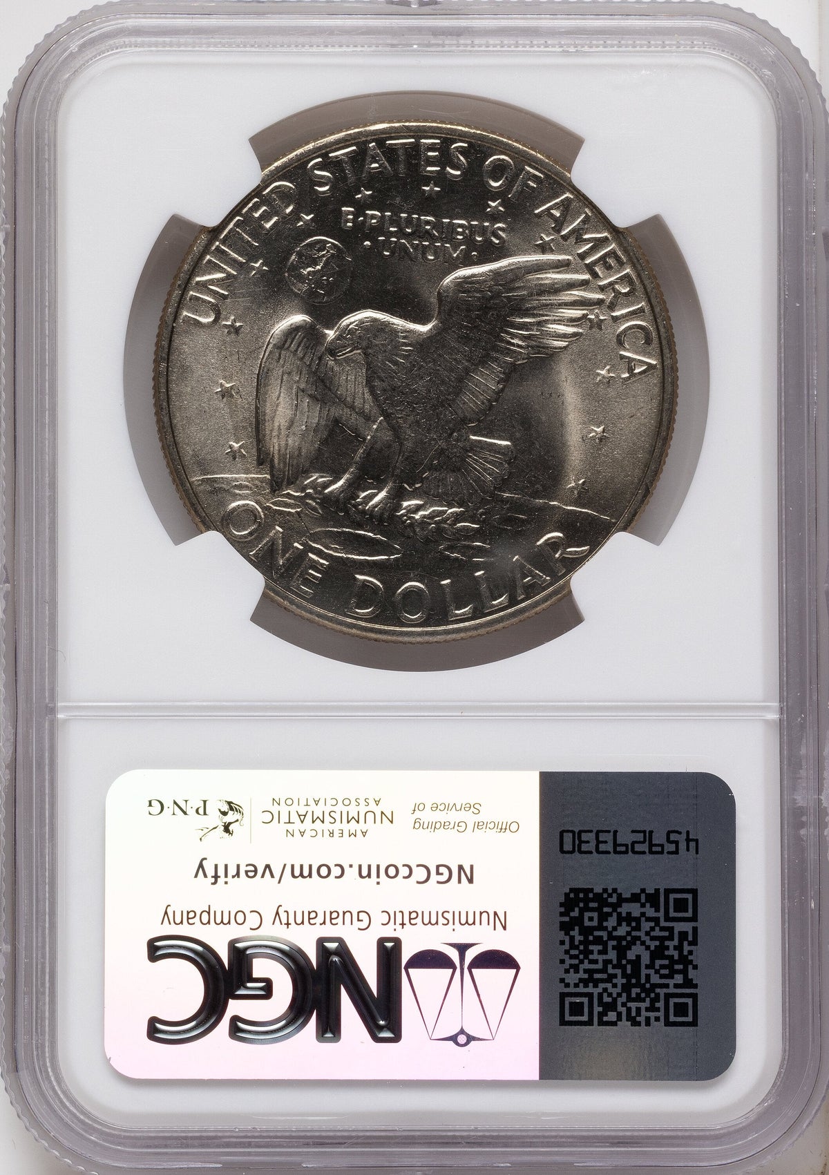 1972-D $1 Eisenhower Dollar NGC MS67