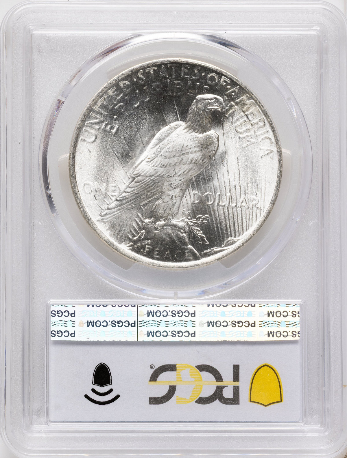 1923 CAC Peace Dollar PCGS MS66+