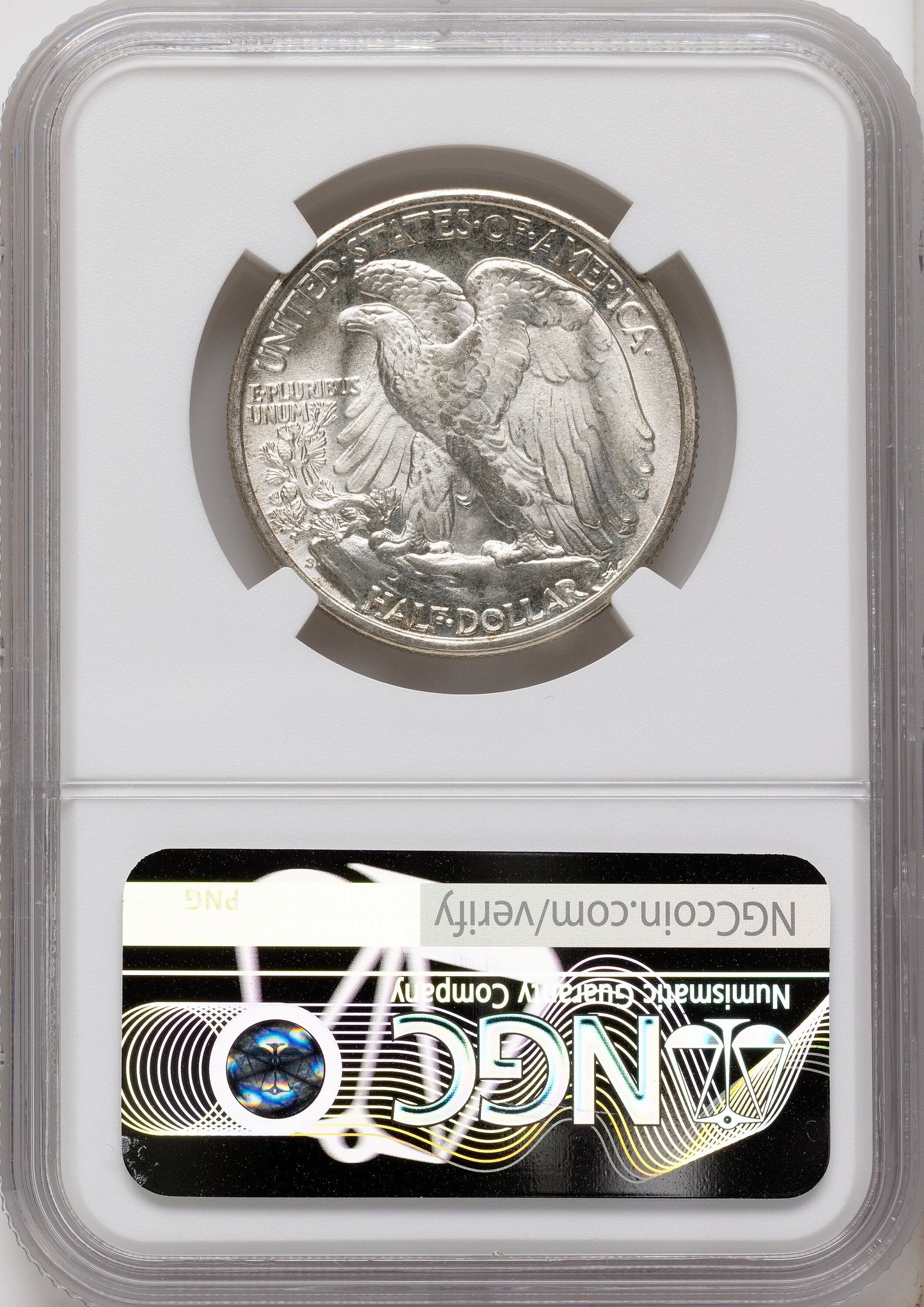 1940-S 50C Walking Liberty Half Dollar NGC MS66