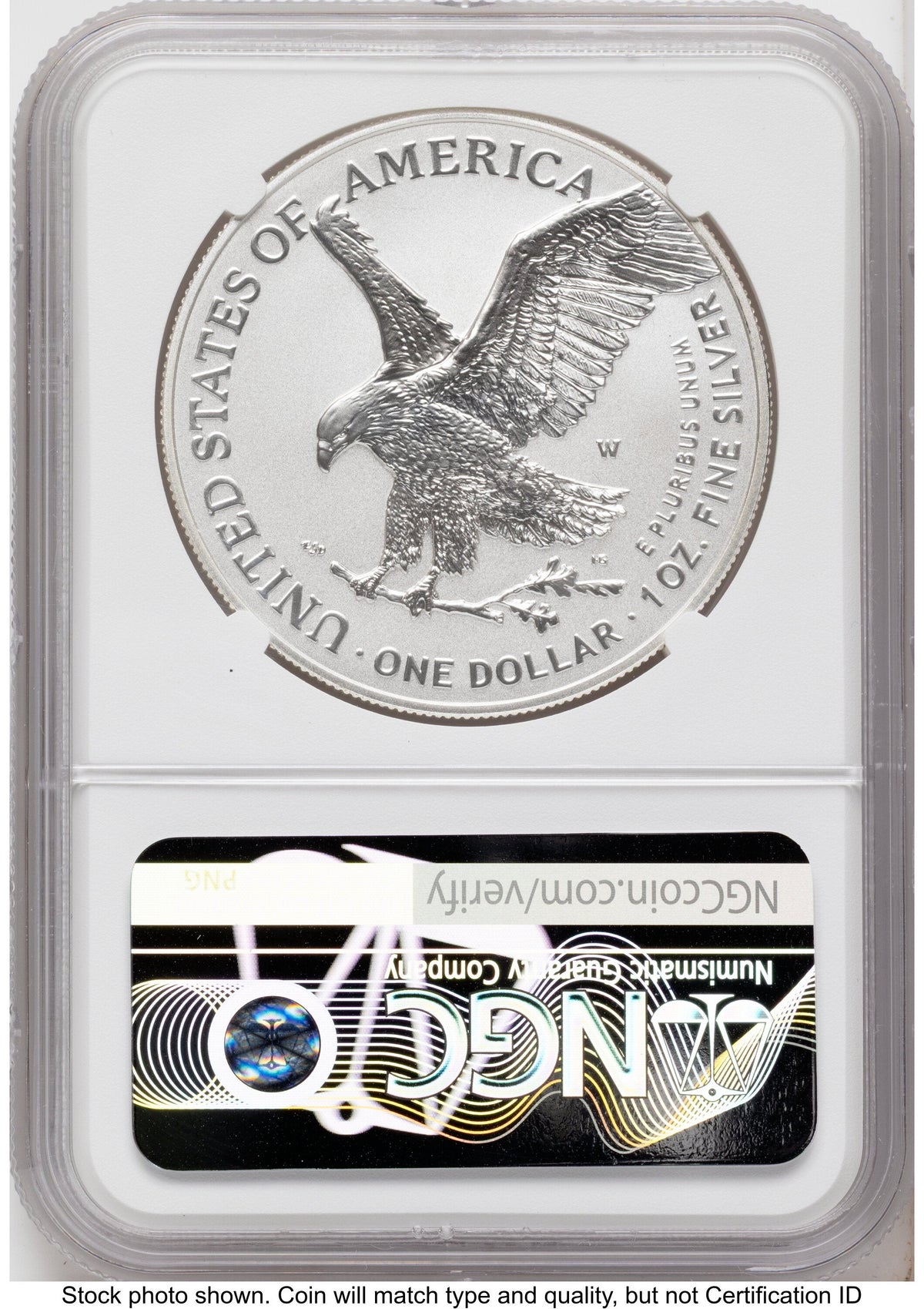 2026-W Enhanced Silver Eagle 1 oz America 250 John Hancock Label NGC MS70