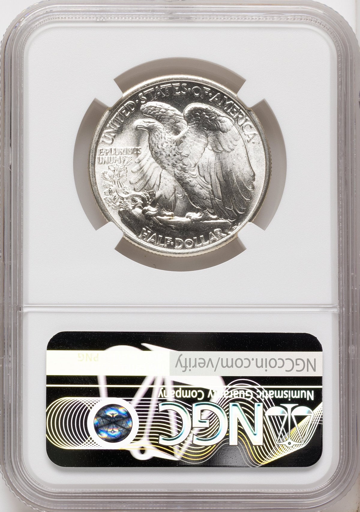 1934 50C Walking Liberty Half Dollar NGC MS66