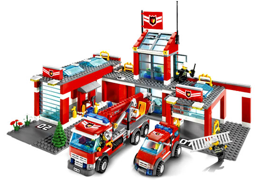 Fire Station, 7945 - City Set