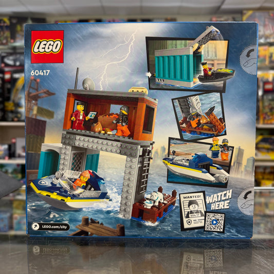 Police Speedboat and Crooks' Hideout, 60417 - City Set