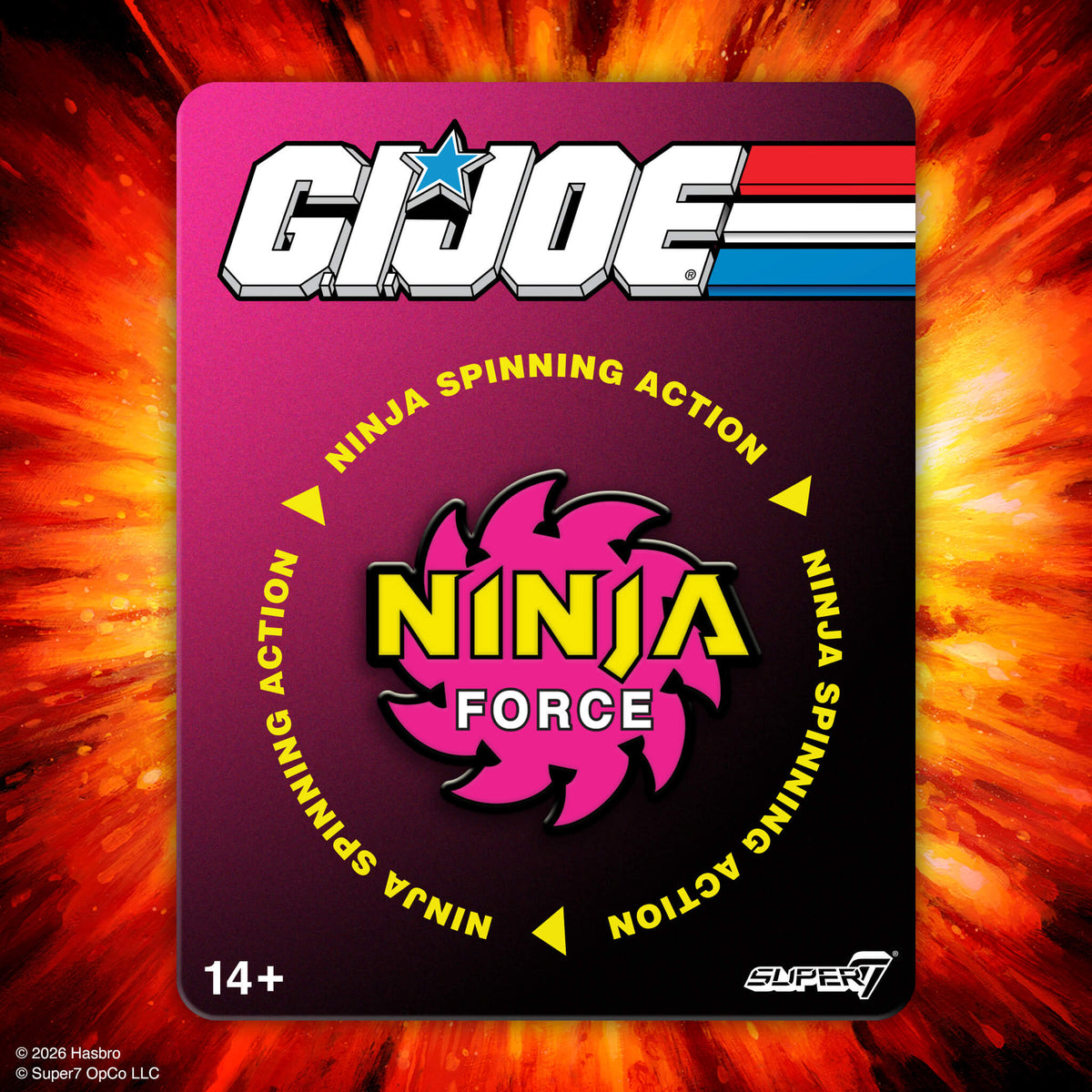 G.I. Joe Enamel Pins - Ninja Force Pin