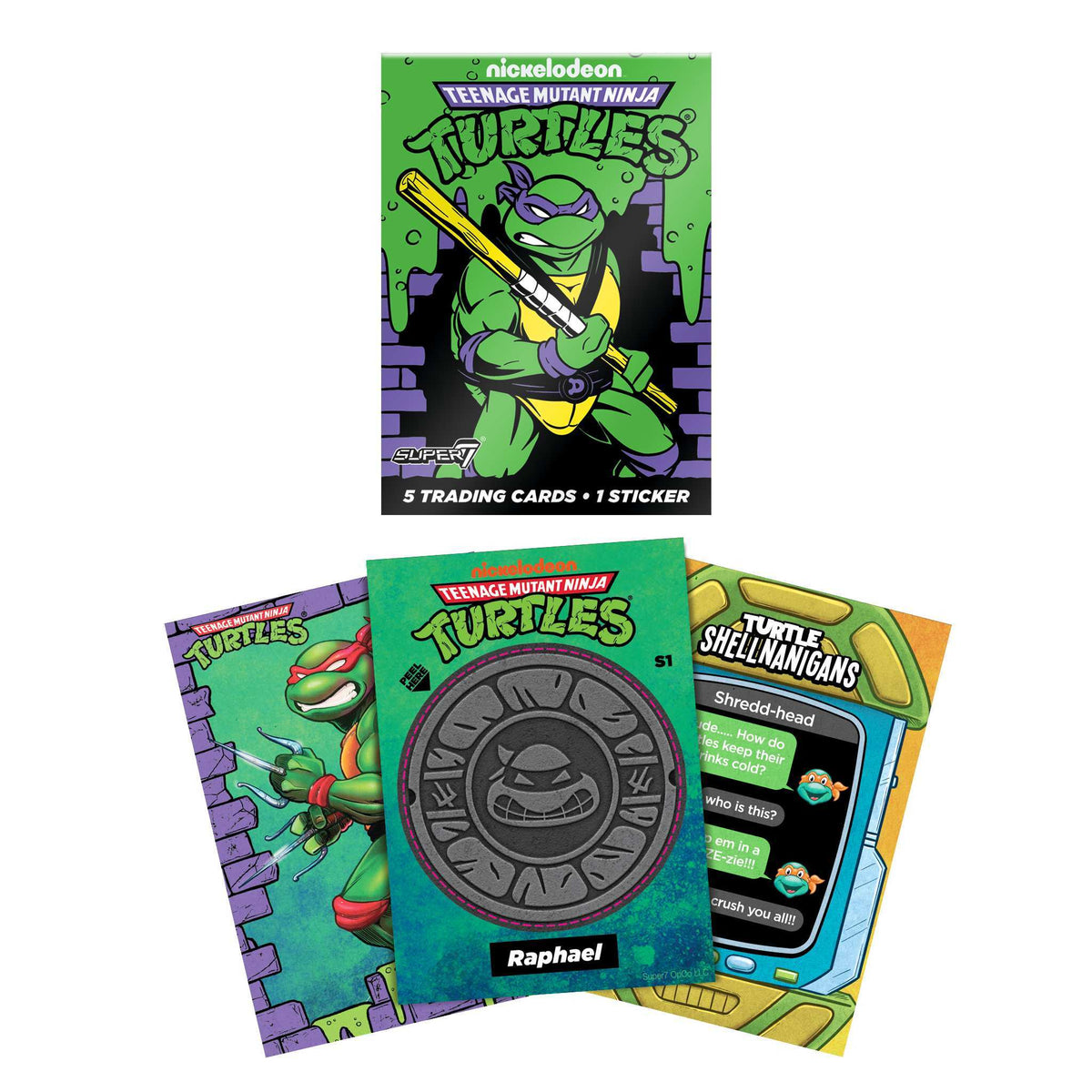 Teenage Mutant Ninja Turtles Wax Packs - Trading Cards Wax Packs Single Pack