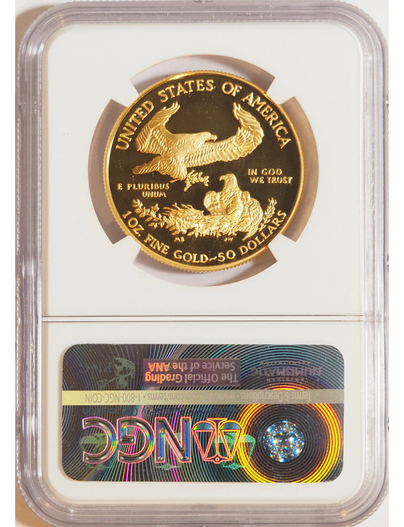 2013 1 oz U.S. Mint Proof Gold Eagle NGC PF70 Ultra Cameo