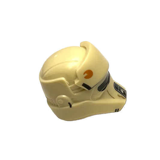 Minifigure, Headgear Helmet SW Scarif Stormtrooper Pattern, Part# 27090pb02