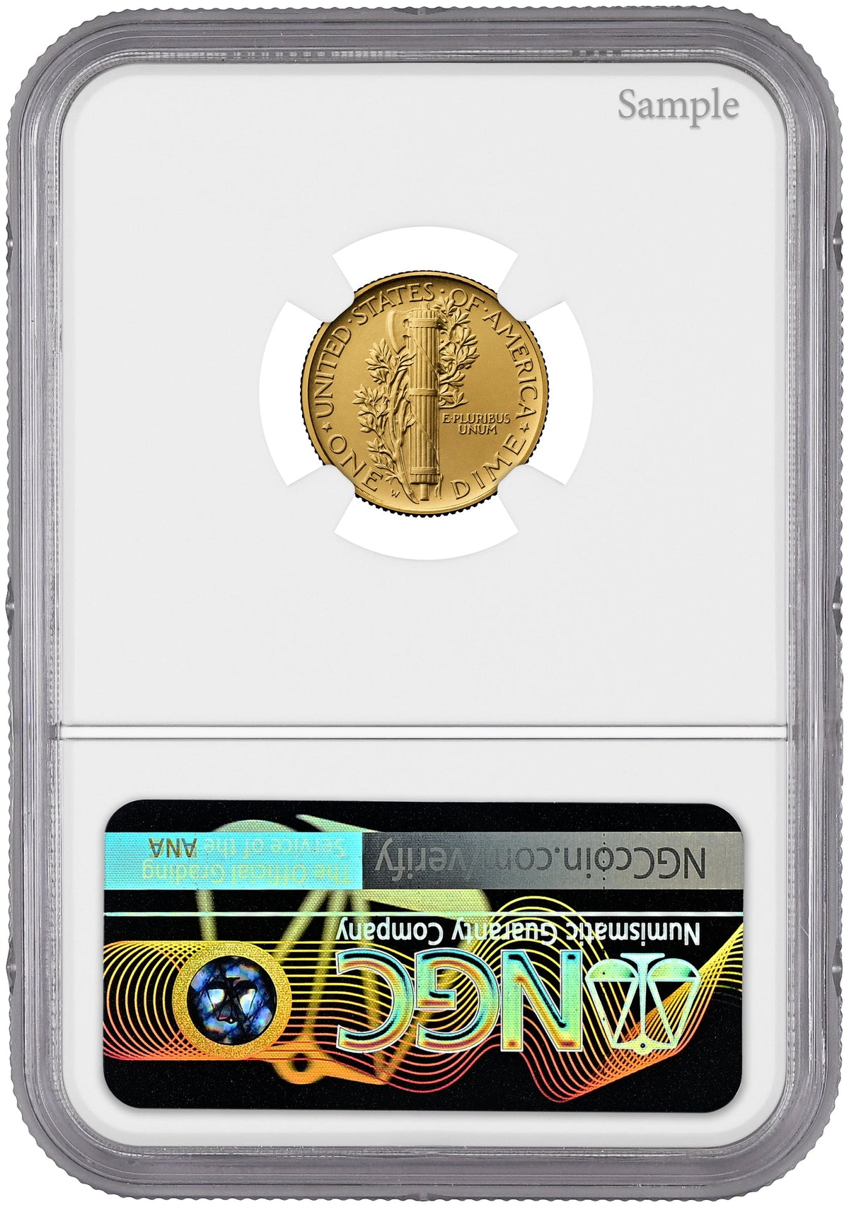 2026-W 1916 Mercury Gold Coin FDI NGC SP70 Harrigal Label