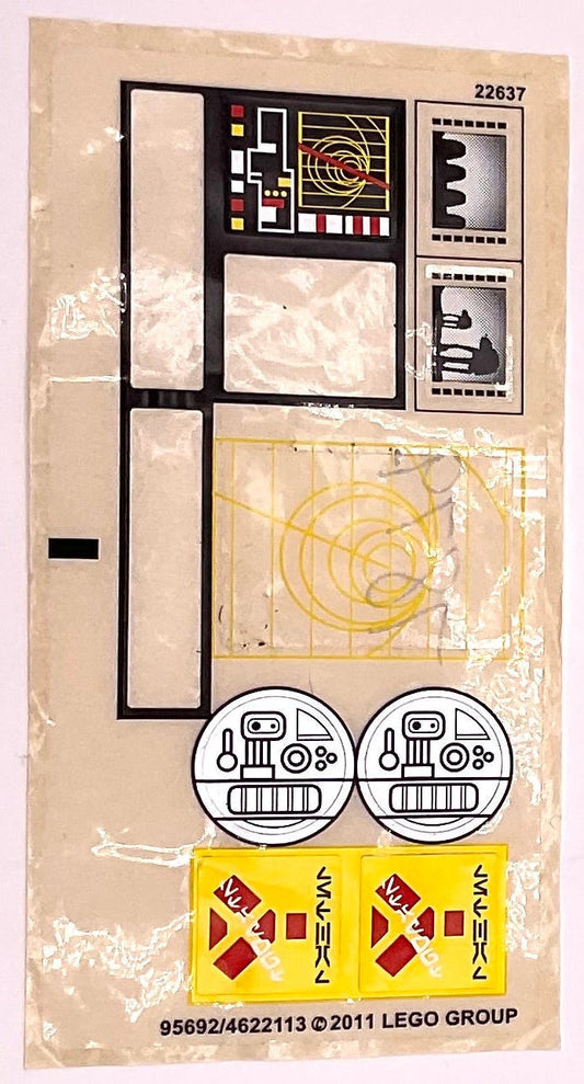 Sticker Sheet for Set Hoth Echo Base, 7879 - (95692/4622113), Part# 7879stk01