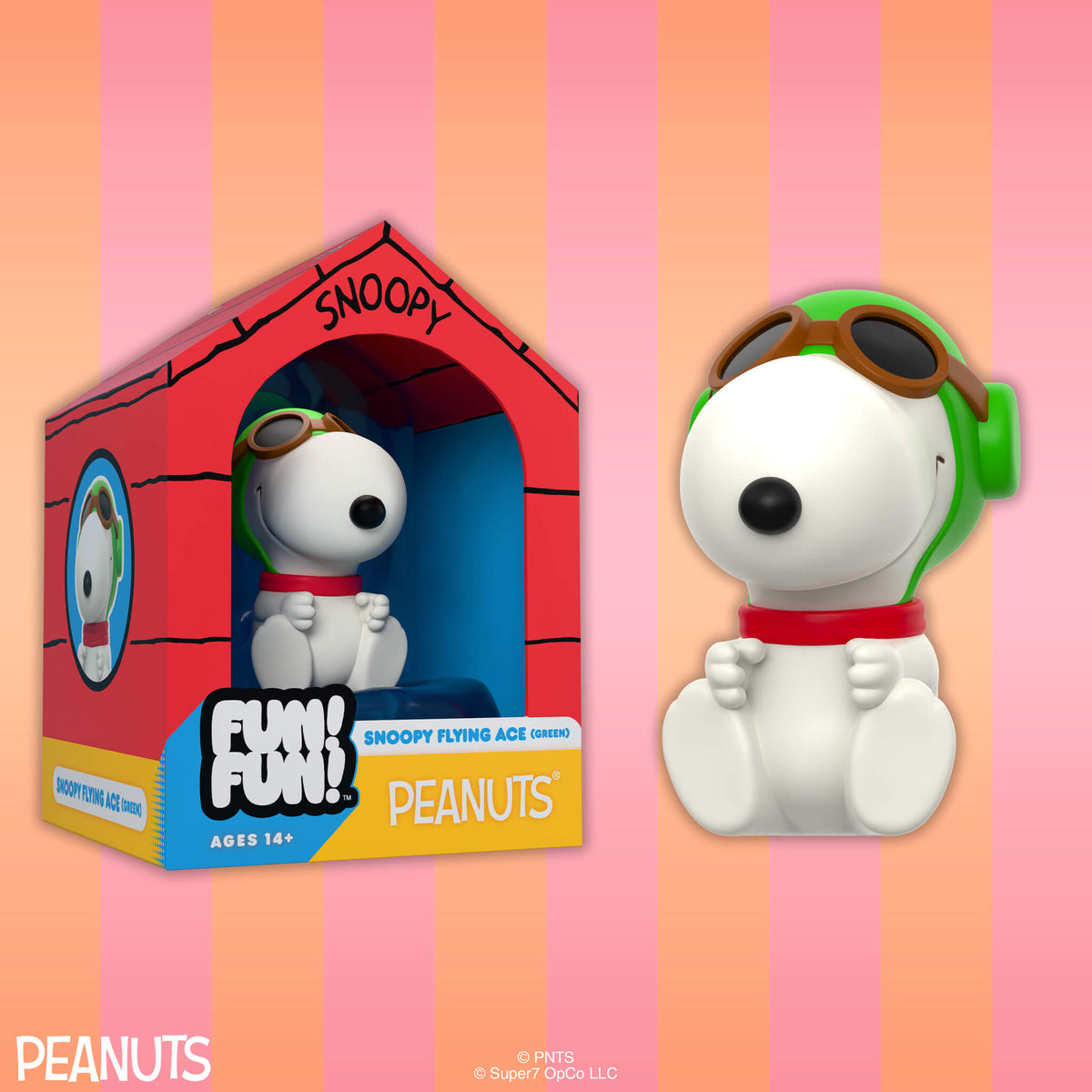 Peanuts FUN! FUN! - Snoopy (Green Hat Flying Ace)