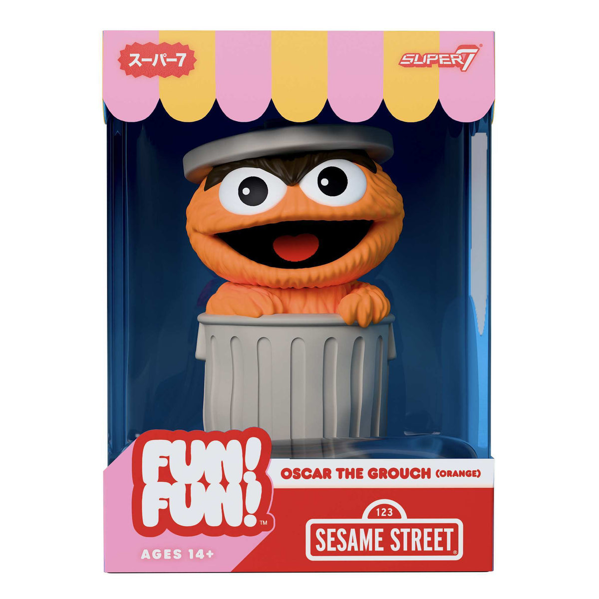 Sesame Street FUN! FUN! - Oscar the Grouch (Orange)