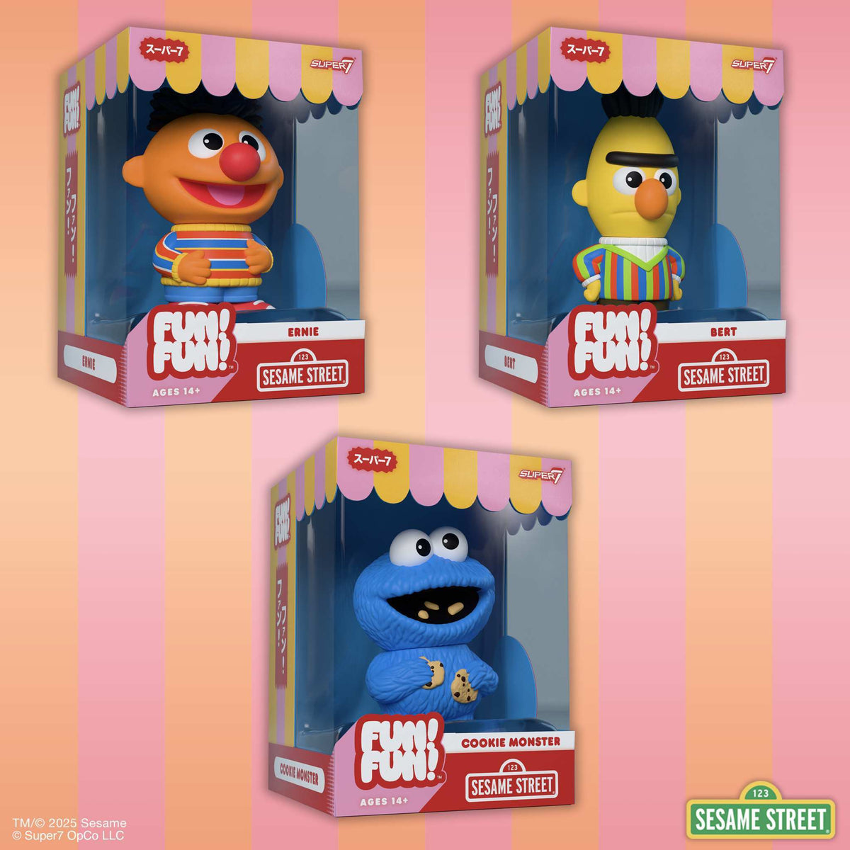 Sesame Street FUN! FUN! Wave 02 - Cookie Monster
