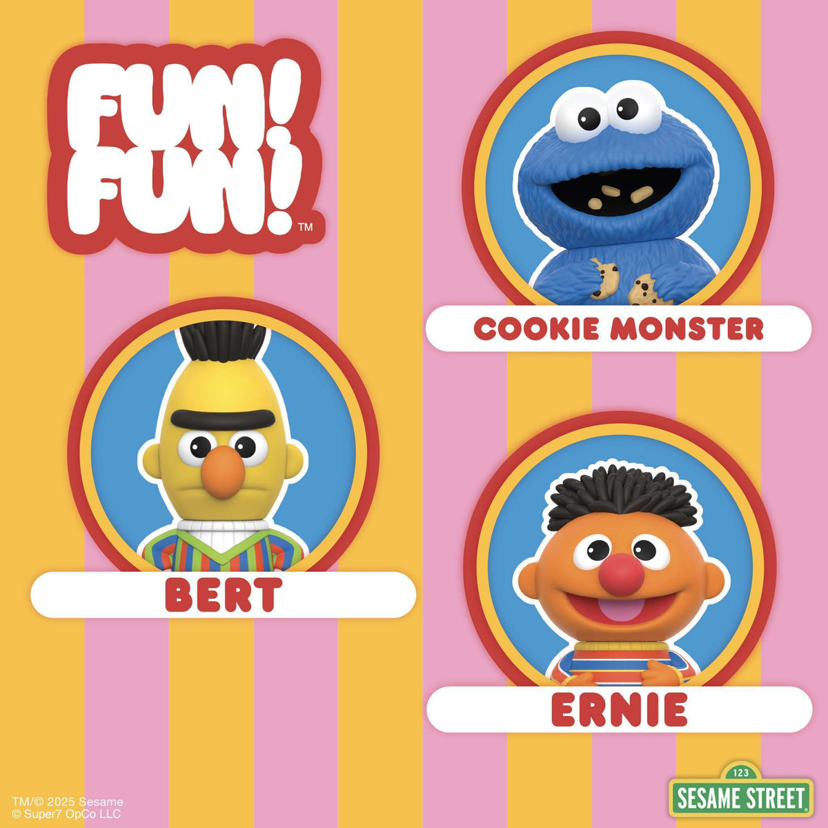 Sesame Street FUN! FUN! Wave 02 - Bert