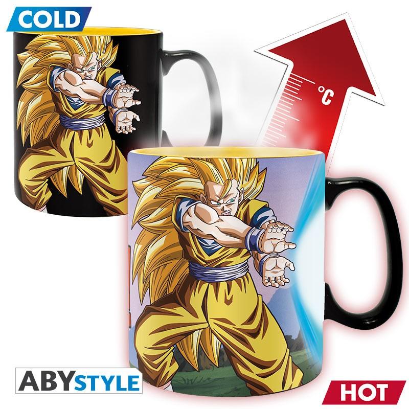 Dragon Ball Z Kamehameha Heat Changing Mug & Coaster