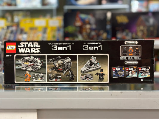 Star Wars Bundle Pack, Super Pack 3 in 1 (Sets 75031, 75032, and 75033)