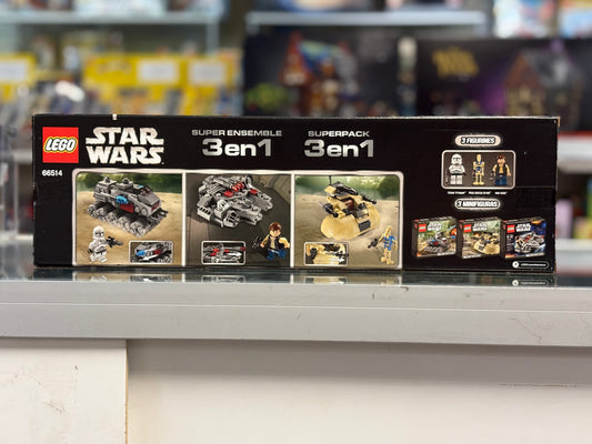 Star Wars Bundle Pack, Super Pack 3 in 1 (Sets 75028, 75029, and 75030)