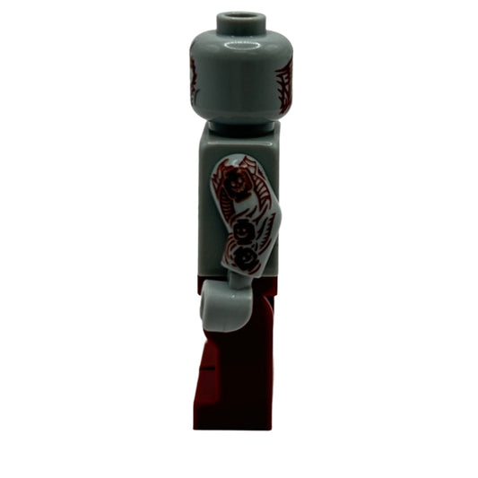 Drax - Dark Red Tattoos, sh0977 - Marvel Minifigure