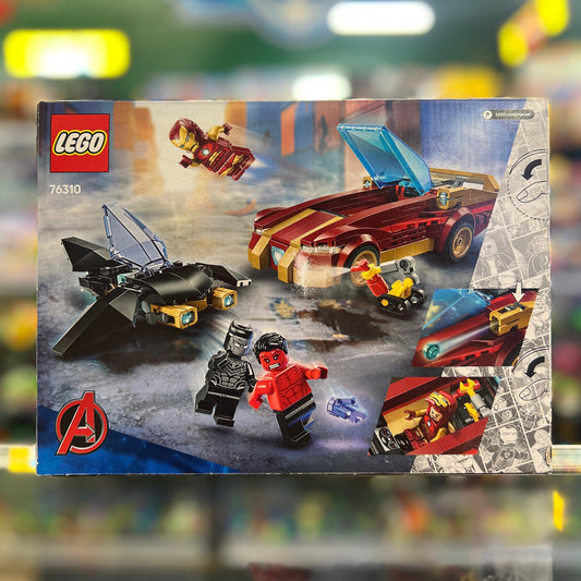 Iron Man Car & Black Panther vs. Red Hulk, 76310 - Marvel Set