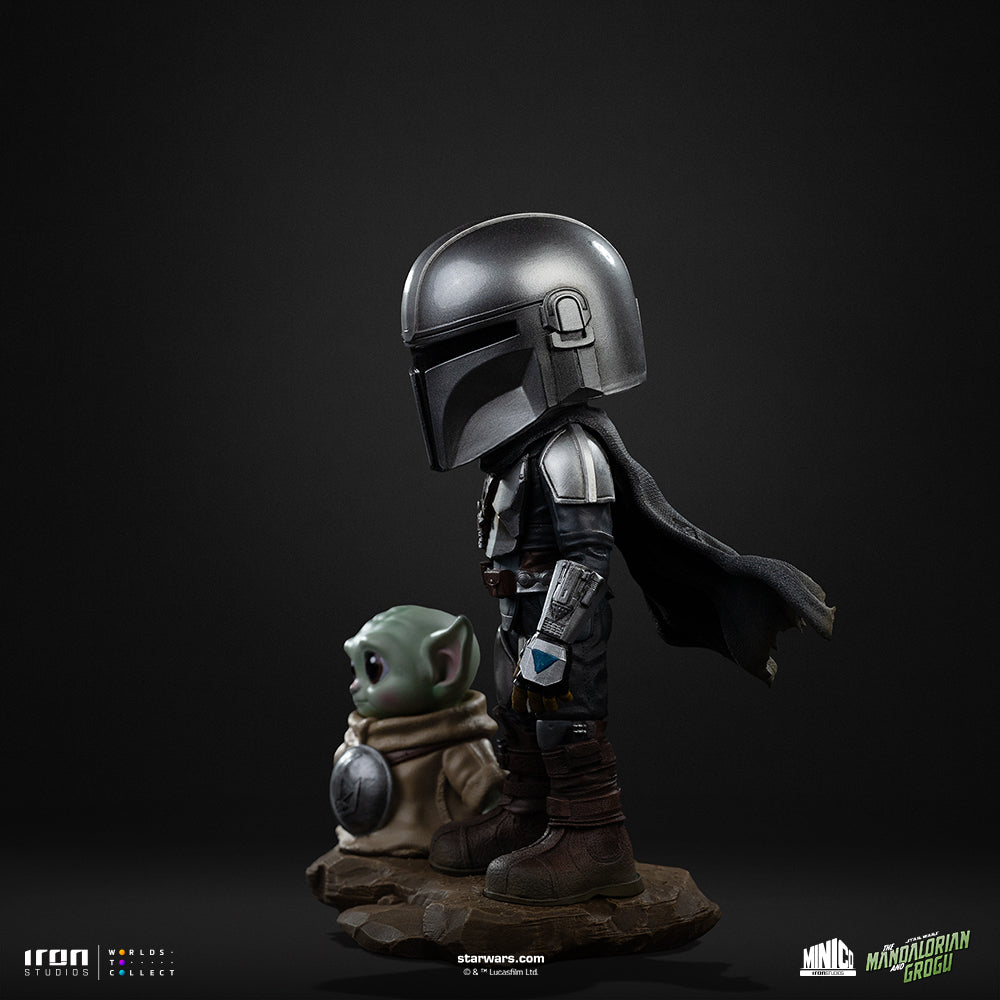 Mandalorian and Grogu Minico - Iron Studios