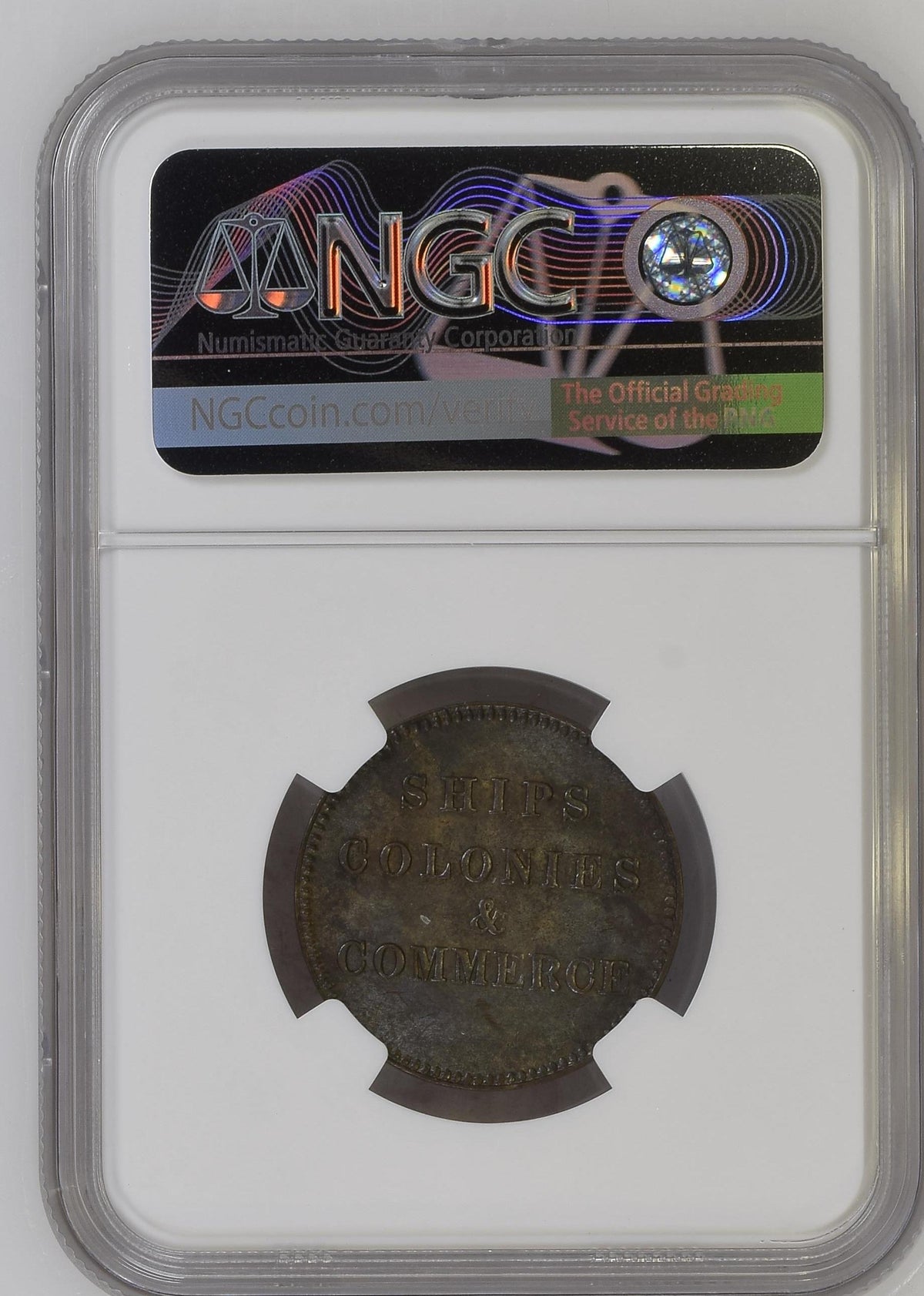 1835 Canada PE-10-30 Prince Edward Island MS62 BN NGC
