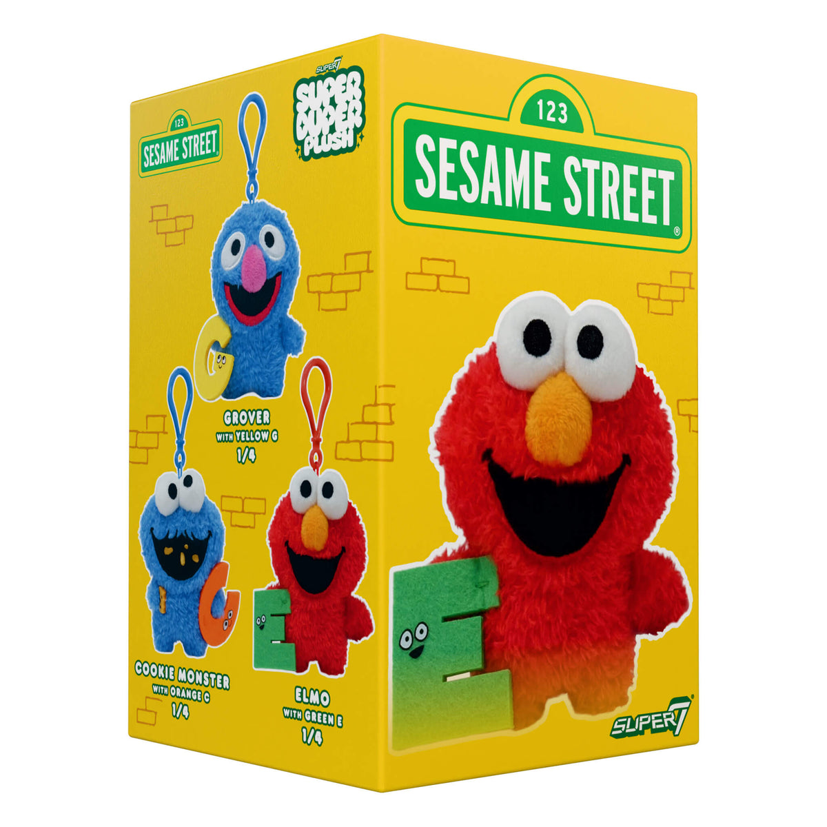 Sesame Street Super Duper Plush Blind Box Wave 01 - Individual Blind Box