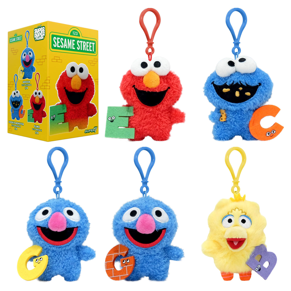Sesame Street Super Duper Plush Blind Box Wave 01 - Individual Blind Box