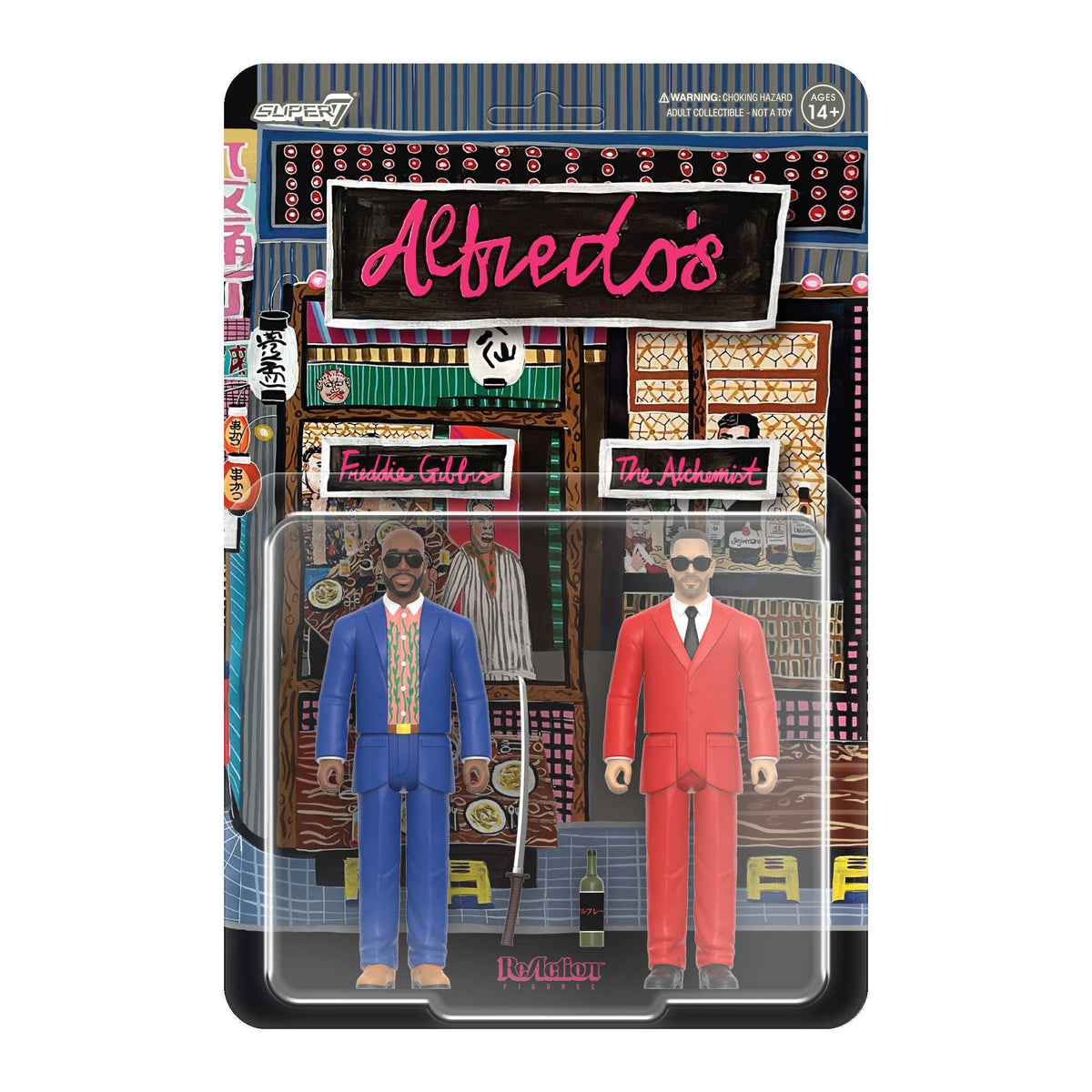 ALFREDO ReAction Figures Wave 01 - Freddie Gibbs and The Alchemist 2-Pack