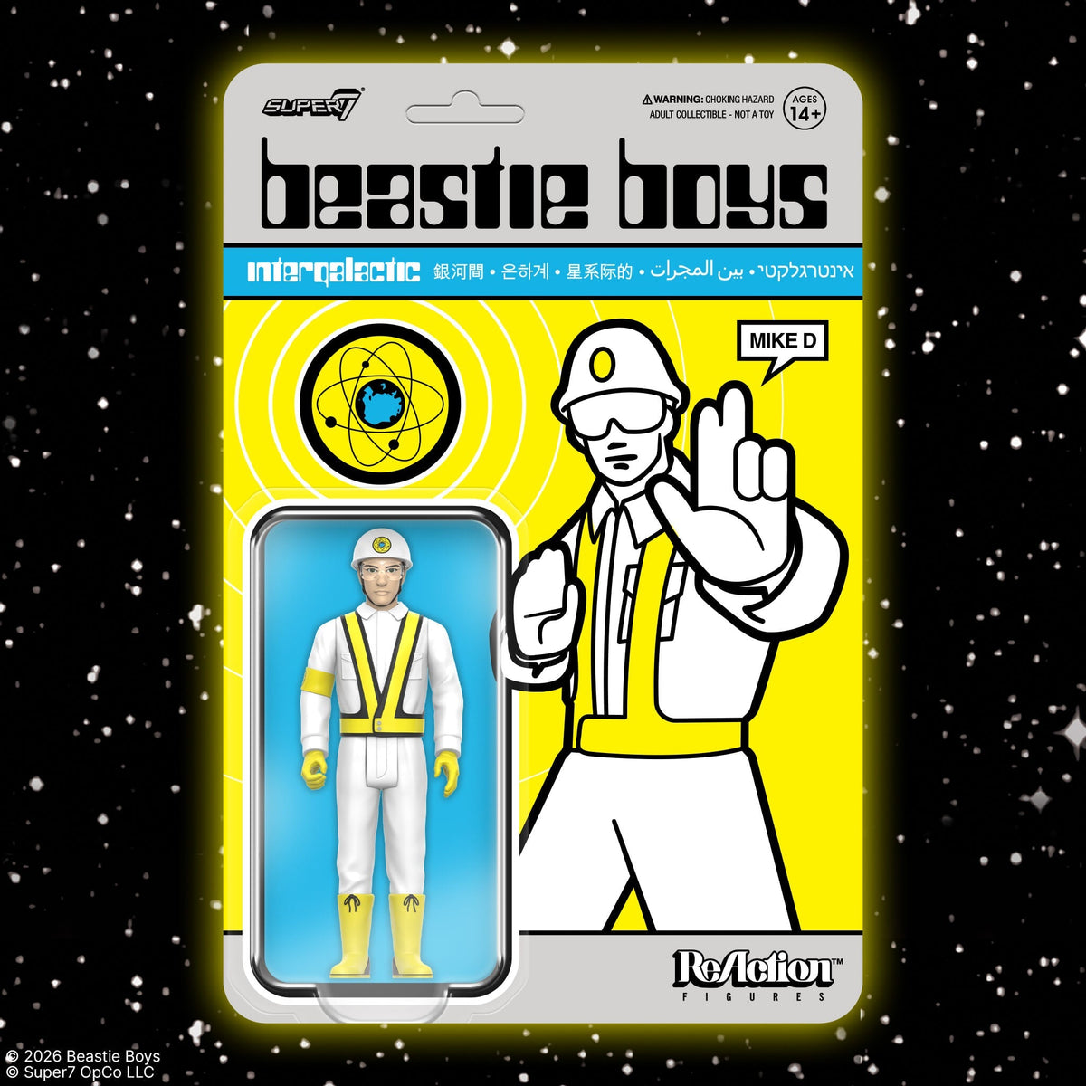 Beastie Boys ReAction Figures Wave 04 - Mike D (Intergalactic Crossing Guard)