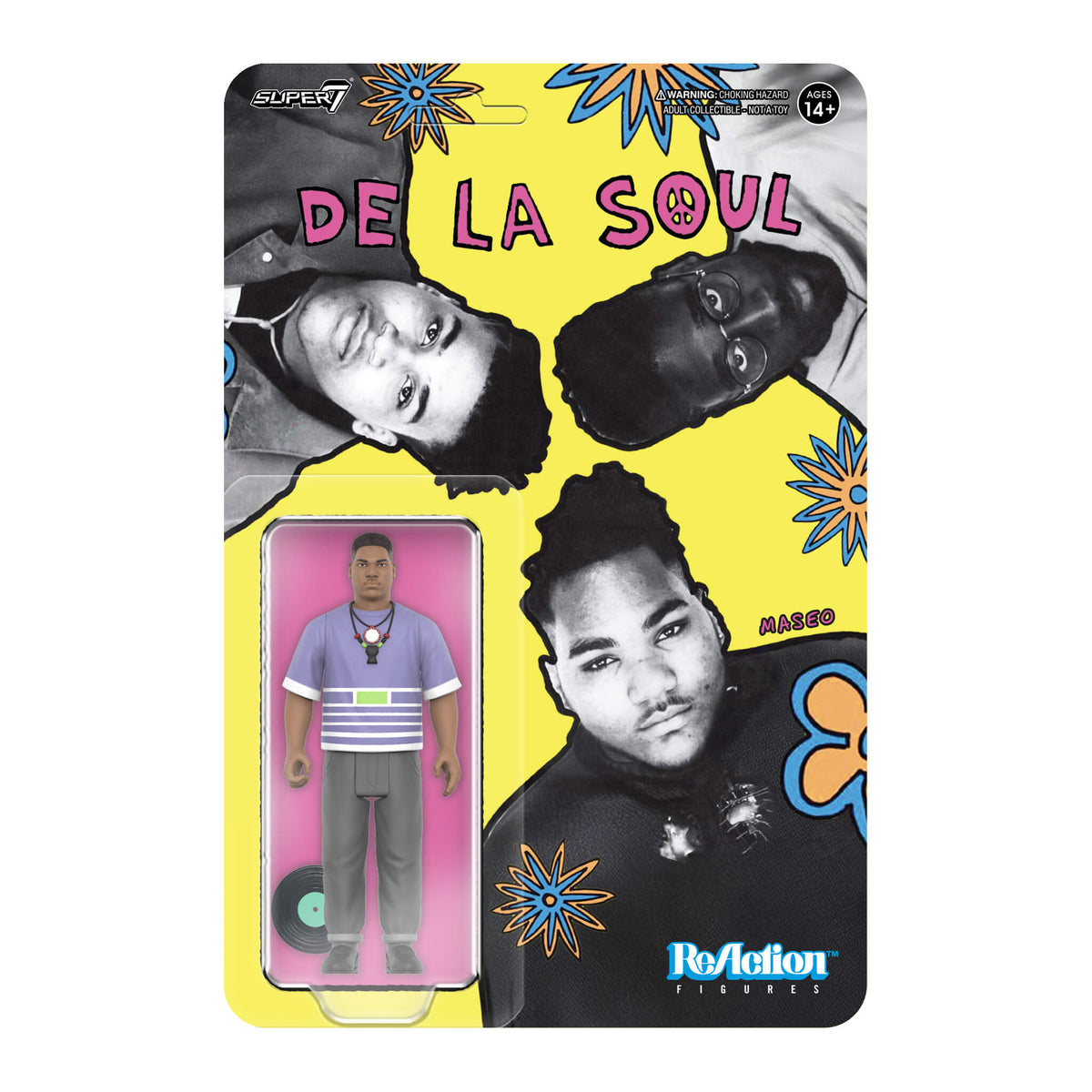 De La Soul ReAction Figures Wave 01 - Vincent "Maseo" Mason (Me, Myself & I)