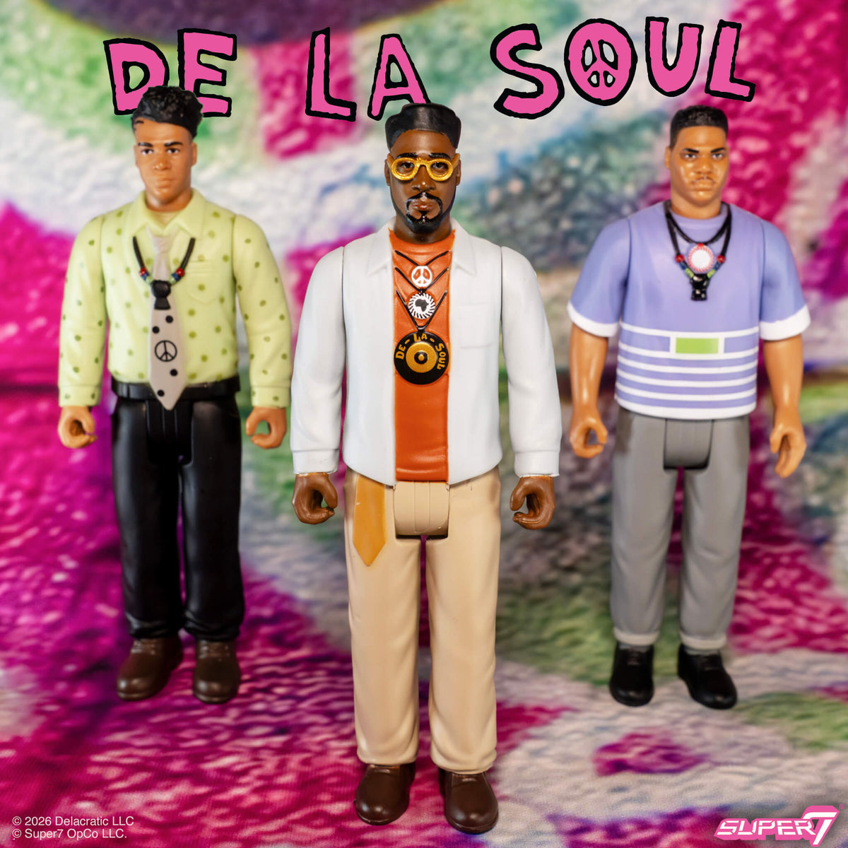 De La Soul ReAction Figures Wave 01 - Kelvin "Posdnuos" Mercer (Me, Myself & I)